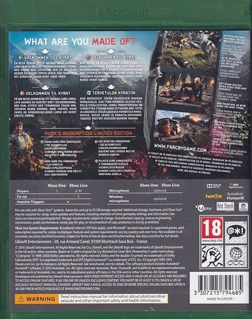 Far Cry 4 Limited Edition - XBOX One (B Grade) (Genbrug)